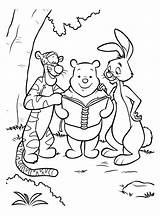Pooh Coloring4free sketch template