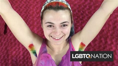 here s why some women are dyeing their armpit hair in rainbow colors