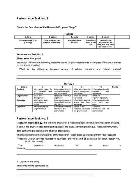 performance task   practical research performance task