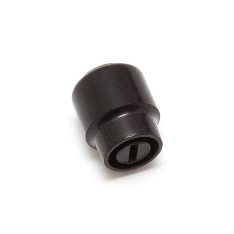 hosco telecaster style barrel switch tipknob black metric mm glued