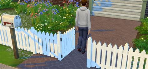 sims  metal fence cc
