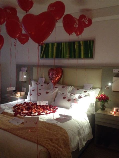 Decoración Romántica Para La Noche De Bodas O Aniversario Romantic Room