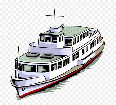 vector illustration  ferry  ferryboat watercraft ferry boat