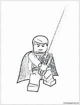 Skywalker Luke Pages Coloring Color Coloringpagesonly sketch template
