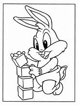 Looney Tunes Coloring Pages Baby Characters Draw Color Animated Coloringpages1001 sketch template