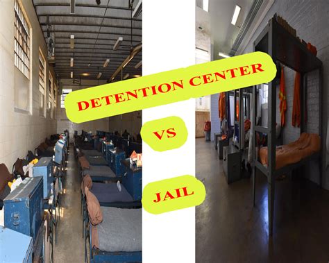 jail differ   detention center   key differences