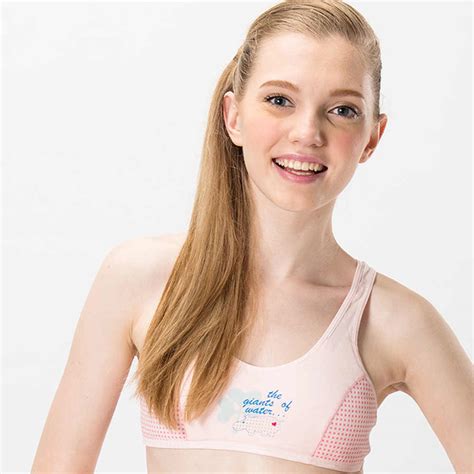 funklouz young girls cotton bra teen student sports training bra teenage girl underwear