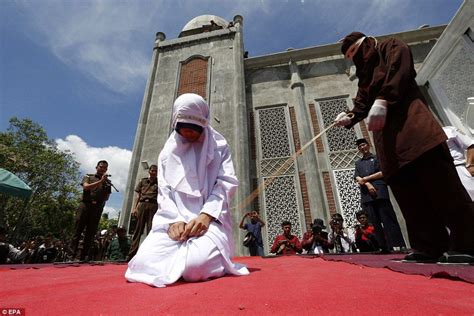 more than 530 sharia offenders publicly flogged in aceh