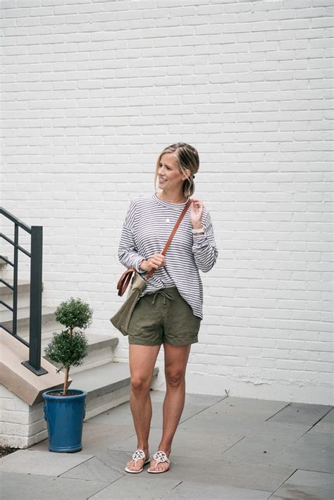 summer style linen shorts my kind of sweet summer outfits for