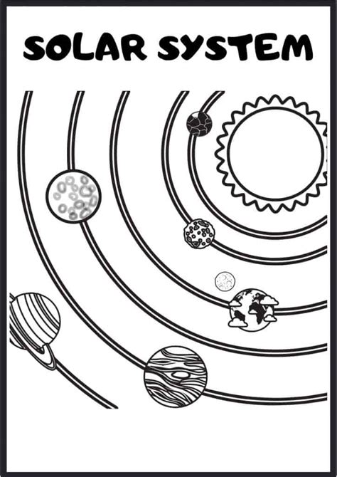 outer space coloring pages  activity sheet