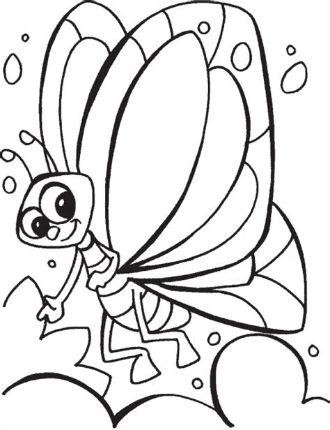 butterfly coloring page clipart butterflies colouring pages  kids