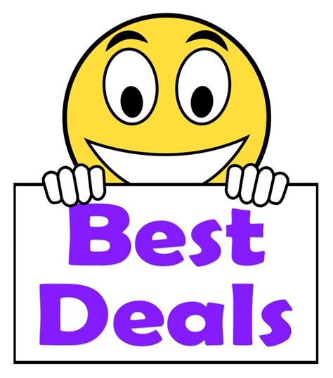 deals  sign shows promotion offer  discount  stock photo  stuart miles