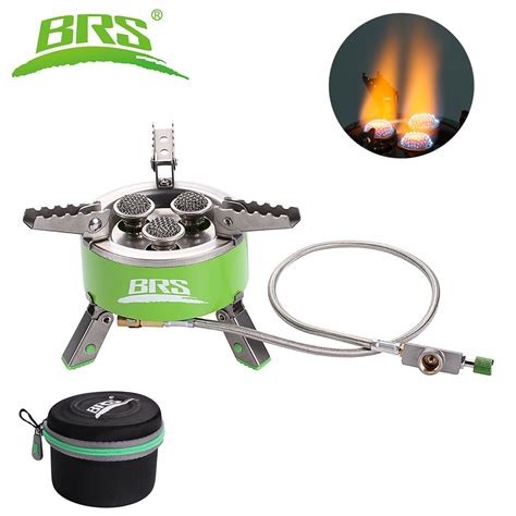 brs  camping stoves folding outdoor gas stove portable furnace cooking picnic stoves cooker