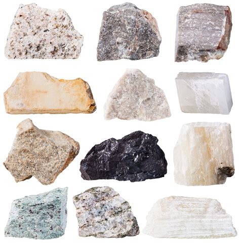 difference  rock  stone geology   types  stone