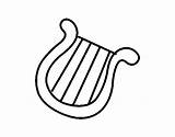 Lira Lyre Instrumento Strumento Musicale Instrument Instrumentos Musicales Disegni Cuerda Arpa Strumenti Corda Dibuixos Cdn5 Acolore Flauta Coloritou Violon Musicals sketch template