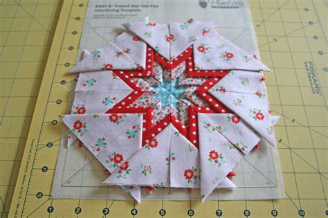 printable folded star template
