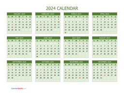 monday  calendar horizontal calendar quickly