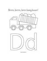 Brrm Boom sketch template