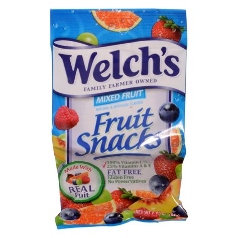 welchs mixed fruit fruit snacks  oz  count walmartcom