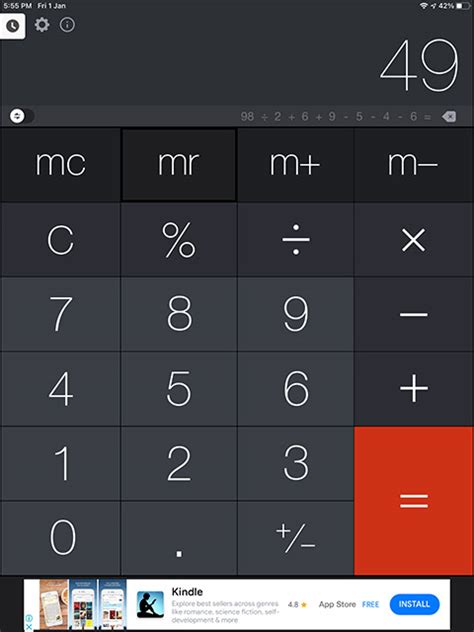 calculator apps  ipad      beebom