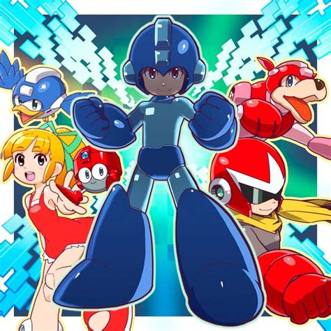 Mega Man Art Mega Man Anime