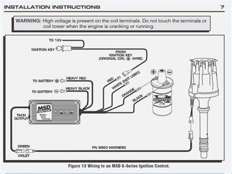 wiring  msd al box wire diagram automotive electrical