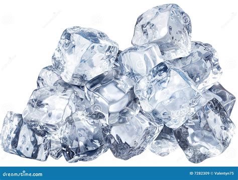 blocks  ice stock image image  coolness macro small