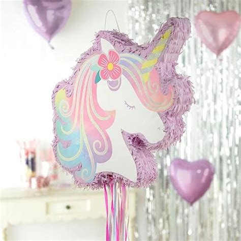 birthday party  unicorn pinata pull string birthday party