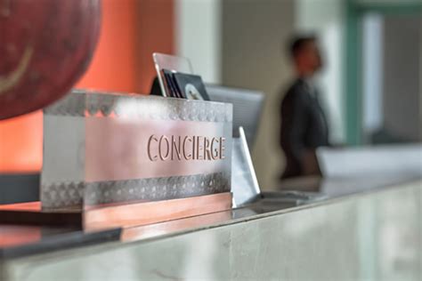reception concierge  secure