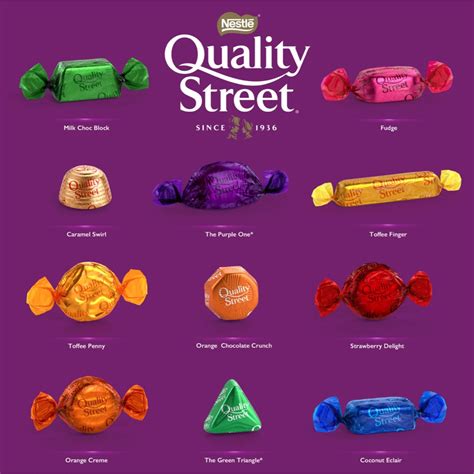 quality street chocolate choose colour amount nestle etsy