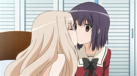 Anime Girl Kiss Girl 36 Lesbian Kiss Youtube