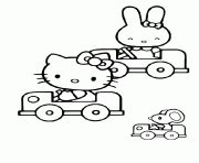 kitty babye coloring pages printable
