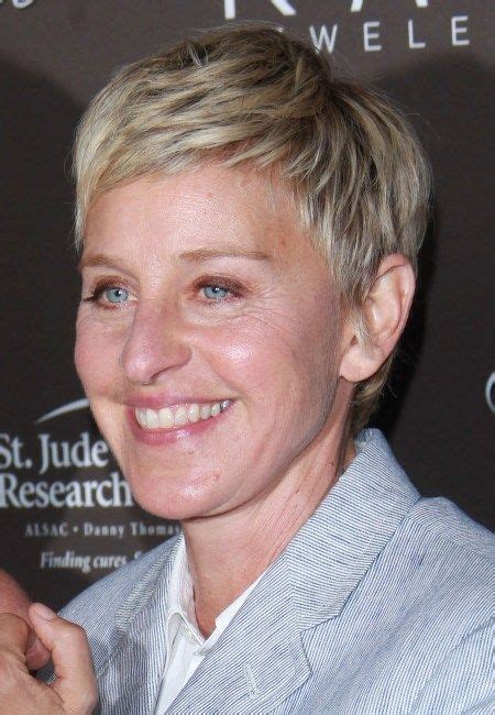 Ellen Degeneres Hair Slightly Longer Bangs Hair Styles Ellen