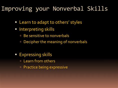 ppt nonverbal communication chapter 6 powerpoint presentation free