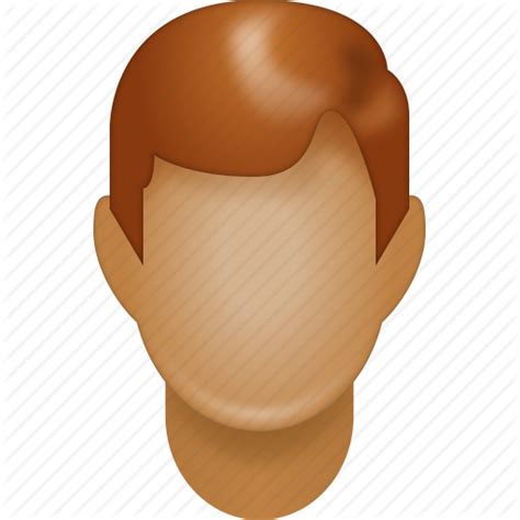 icon  face head man png transparent background