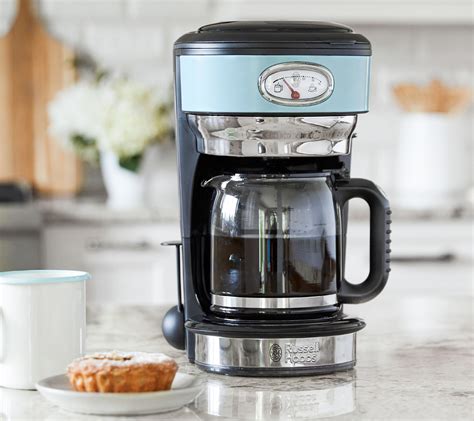 russell hobbs retro style  cup coffee maker qvccom