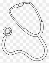 Stethoscope sketch template