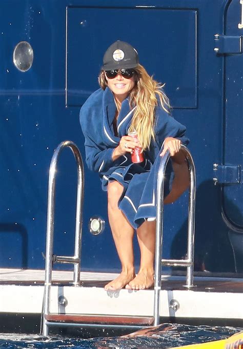 heidi klum in bikini on a yacht in cap d antibes 07 28 2017 hawtcelebs