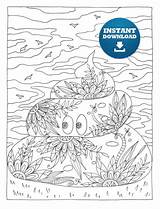 Coloring Adult Funny Poop Shit Instant Colouring Poo Book sketch template
