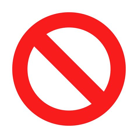 prohibiting sign   enter road sign  red crossed circle