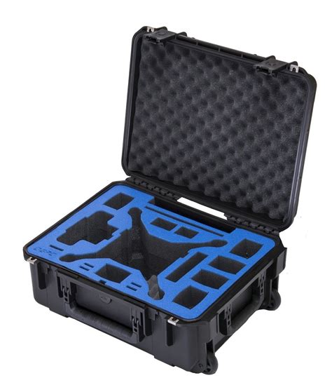 goprofessional dji phantom  pro compact carrying case  wheels dronucopia dji phantom