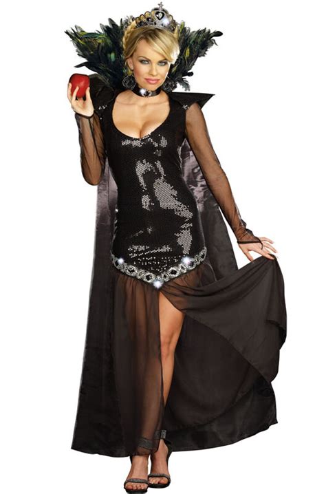 sexy evil wicked queen of mean adult costume ebay