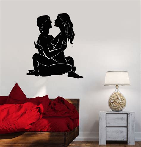 vinyl decal couple love sex romantic bedroom decor wall stickers mural ig349 804551468865 ebay