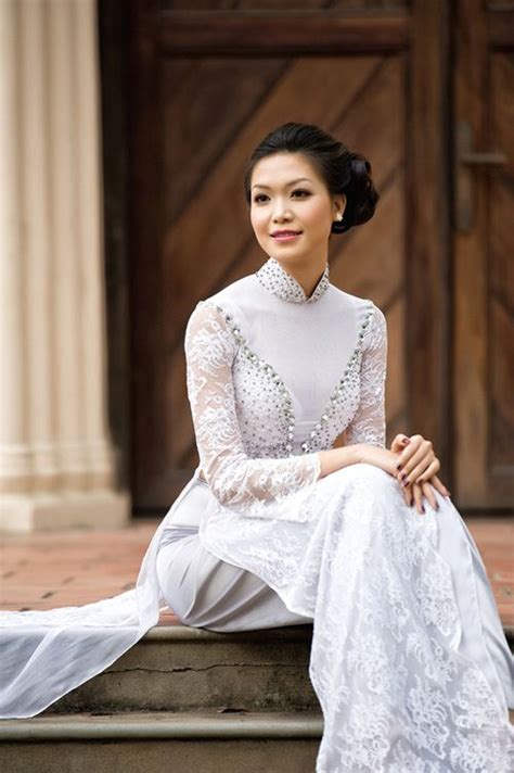 223 Best Vietnamese Ao Dai Cuoi Images On Pinterest