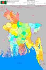 孟加拉地理位置 的圖片結果. 大小：150 x 227。資料來源：ditu.ps123.net
