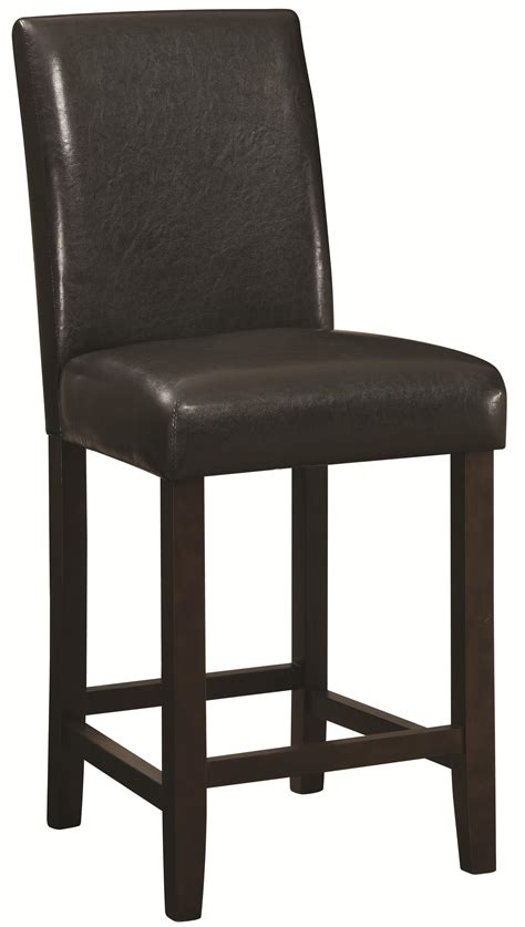 dining chairs  bar stools  counter height stool  dark brown
