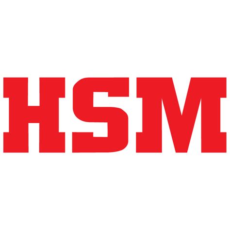 hsm logo vector logo  hsm brand   eps ai png cdr formats