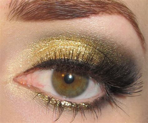 Glitter Is My Crack Gold Olive Dramatic Holiday Eye