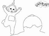 Coloring Pages Teletubbies Dipsy Getdrawings sketch template