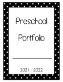 preschool portfolio cover worksheets teaching resources tpt